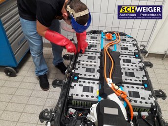 Elektroauto Batterie Wartung, Diagnose und Reparatur